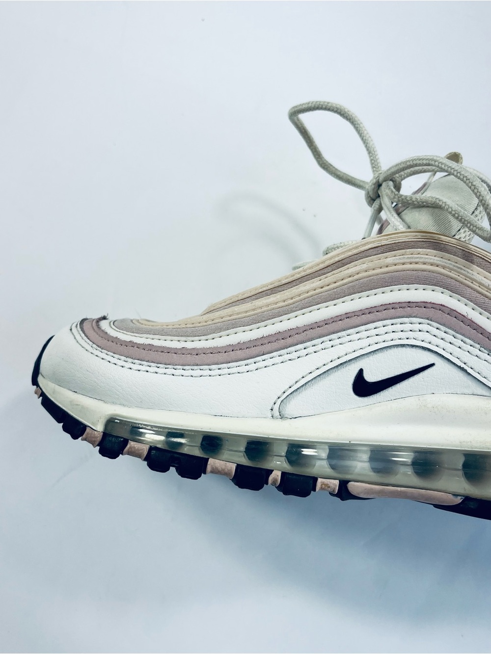 Nike Air Max 97’ Pink Cream Summit White #DA9325-100 Women’s Shoes Size:6.5 - Picture 13 of 15